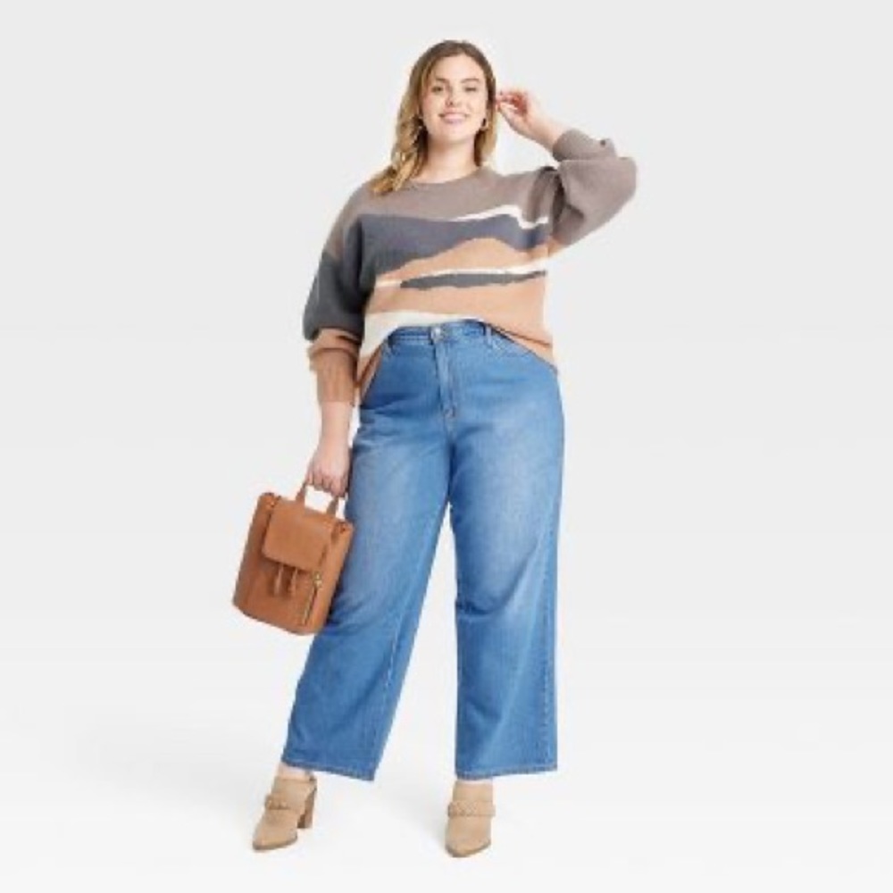 Universal Thread Wide Leg Jeans Plus